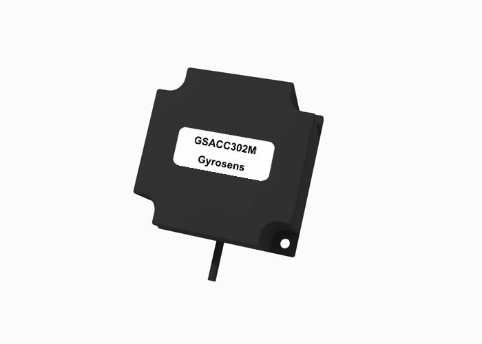 Accéléromètre MEMS GSACC302M avec une plage de ±2 g ≤ 0,01 g de biais et ≤ 0,5% Fs non linéaire pour la détection de la qualité de l'eau