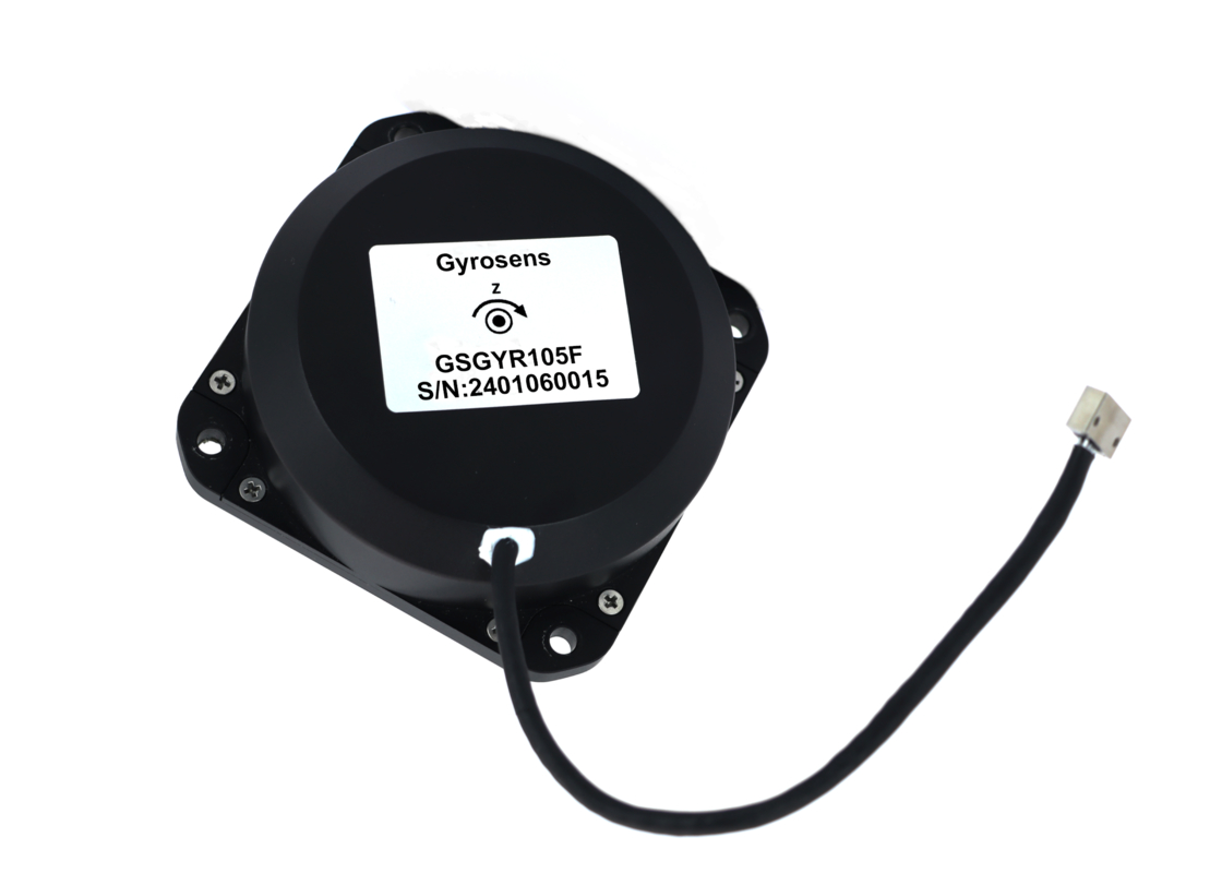 GSGYR105F Gyroscope à fibre optique avec une portée dynamique de ± 500°/s 3s Temps de démarrage et dissipation de puissance < 4W