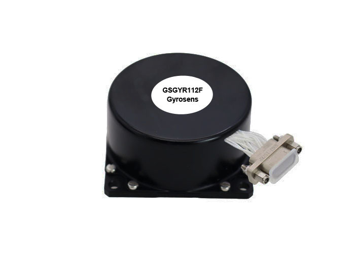 Gyroscope à fibre optique à axe unique GSGYR112F avec taille 60 × 60 × 30 mm, sortie RS422 et temps de démarrage de 1 s