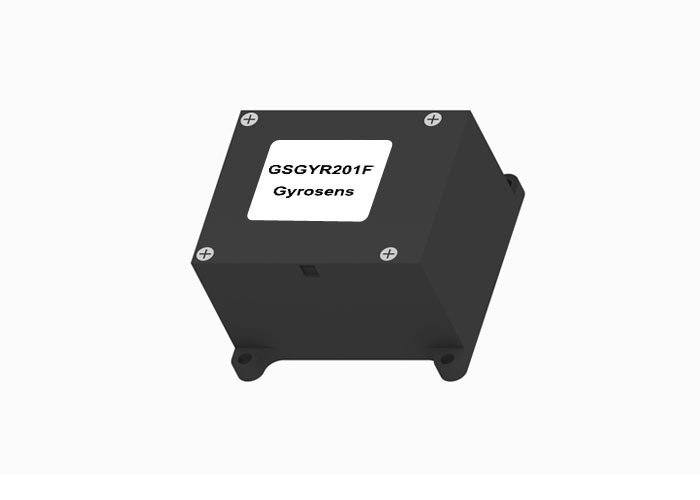 GSGYR201F Gyroscope à fibre optique à 2 axes, taille compacte 64×60×40mm et faible consommation d'énergie <4W pour la navigation inertielle