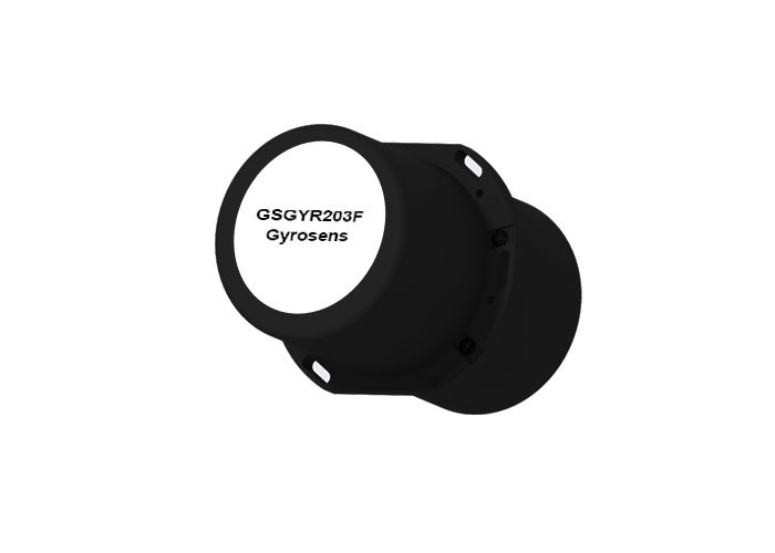 Gyroscope à fibre optique GSGYR203F avec temps de démarrage de 3s, répétabilité du biais <0,5°/h et sensibilité thermique du biais <1°/h