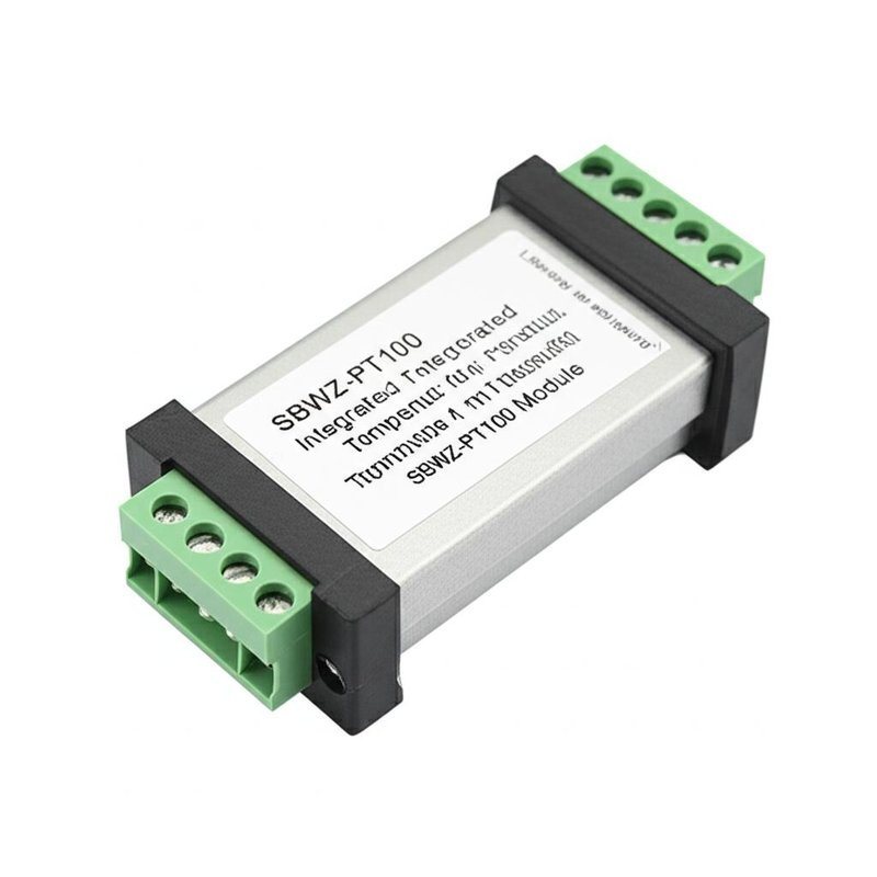 Module transmetteur de température intégré SBWZ-PT100 avec sortie 4-20 mA, précision de mesure de 0,2 % et température de fonctionnement de -40 ℃ à 120 ℃