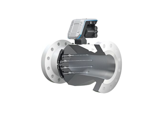 Débitmètre à ultrasons FLOWSIC600-XT avec conformité OIML R 137 pour la mesure de 30 % d'hydrogène et la sauvegarde PowerIn
