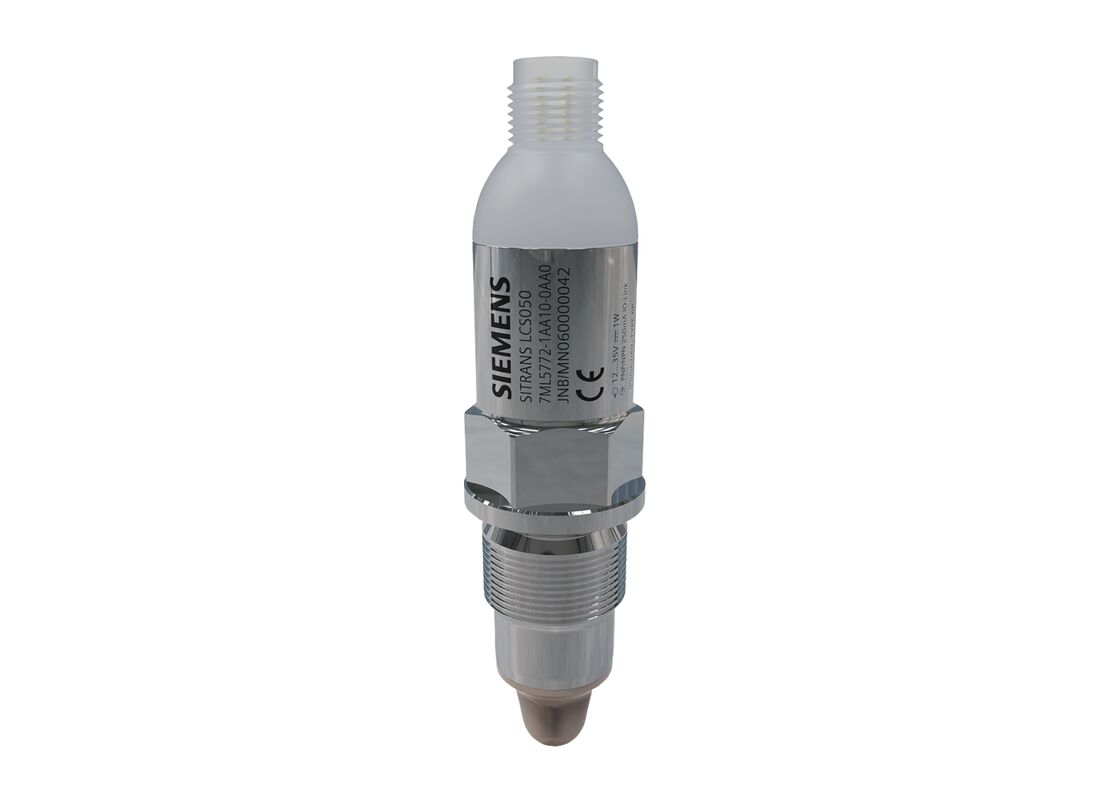 Commutateur de niveau capacitif ultra-compact SITRANS LCS050 avec communication IO-Link et sonde PEEK pour la détection de niveau