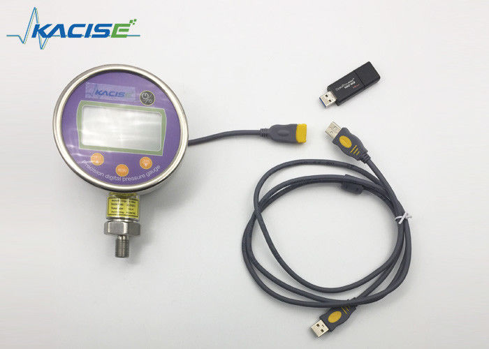 Testeur numérique de la pression de l'eau et enregistreur de données pour une pression de 0,6 kg avec batterie rechargeable au lithium de 4,2 V