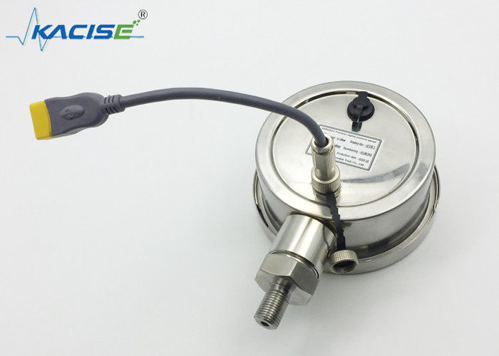 Manomètre numérique haute précision 0,05 % FS avec enregistreur de données et batterie au lithium rechargeable avec bouton tactile