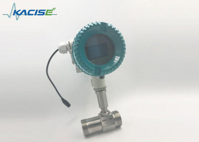 Débitmètre à turbine LWGY-25 en acier inoxydable avec sortie 4-20 mA, pression 1,6-6,3 MPa et protection IP65/IP68