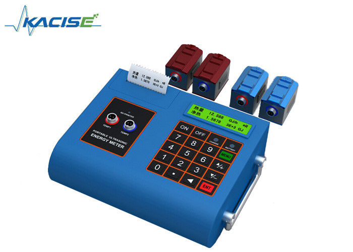 Mètre d'écoulement à ultrasons portable à haute précision ±1% avec communication Modbus RS485 pour la mesure numérique du débit d'eau