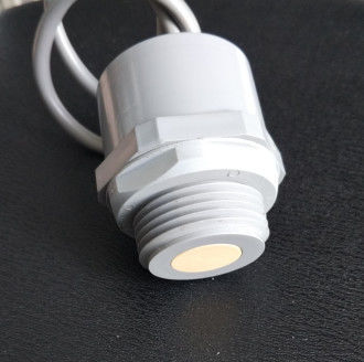 mètre de niveau ultrasonique de capteur ultrasonique matériel de transducteur de 1NPT PTFE pour le réservoir diesel