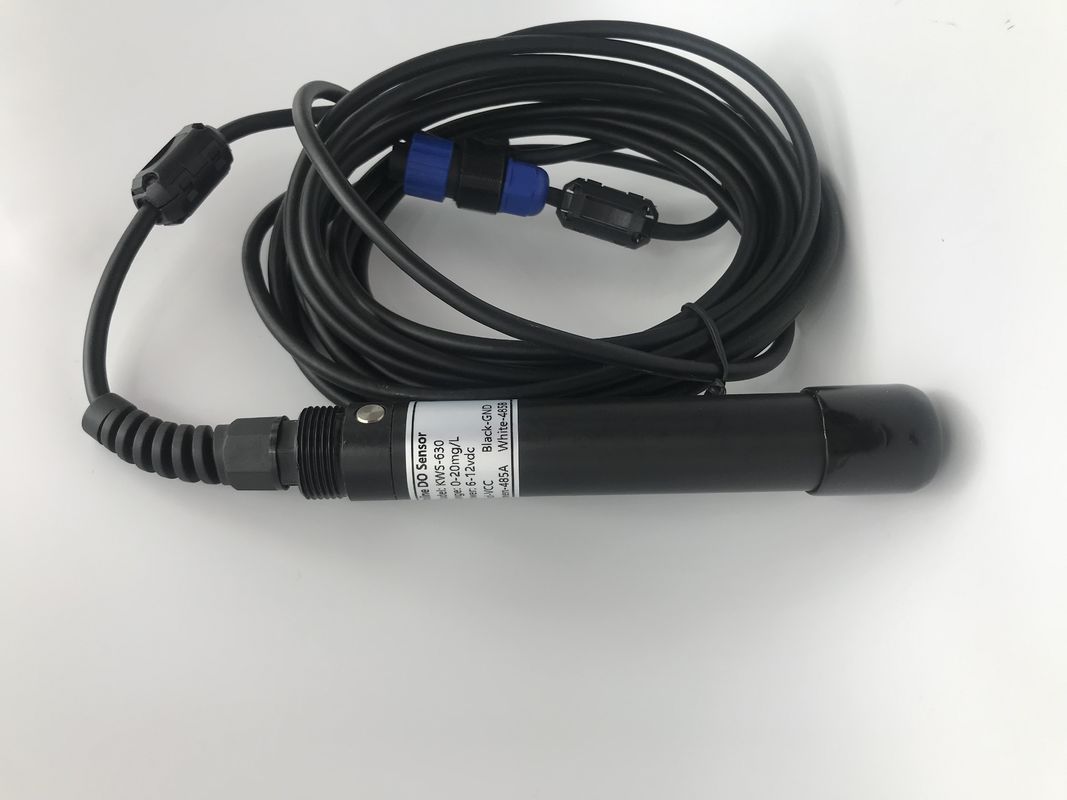 Capteur d'oxygène dissous à fluorescence avec compensation automatique de la température, aucun électrolyte requis et sortie RS485