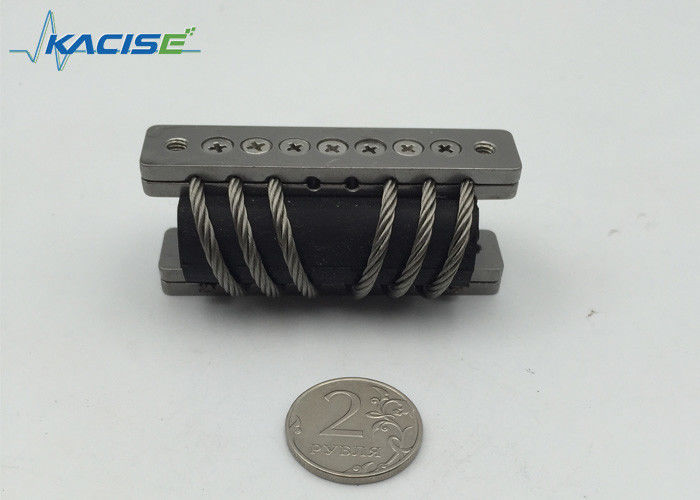 Amortisseur industriel de câble métallique d'amortisseurs de vibration de plaque de pression militaire de catégorie 7Hz - 15Hz