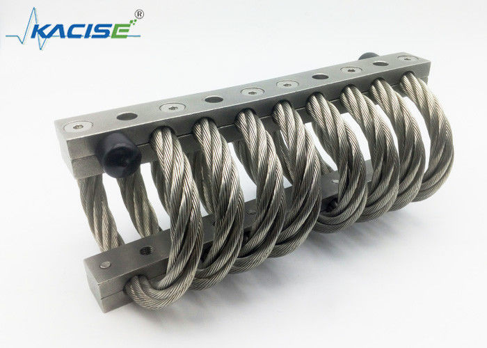 Isolateur de vibration à câbles industriels avec fonction de retour d'air et résistance aux chocs de 20 g / 11 ms en acier inoxydable