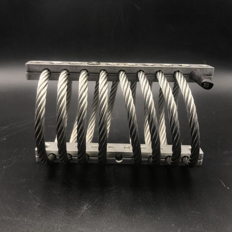 le choc d'alliage de 304 acier inoxydable et d'aluminium commandent le moteur marin et industriel d'amortisseur de vibration de câble métallique
