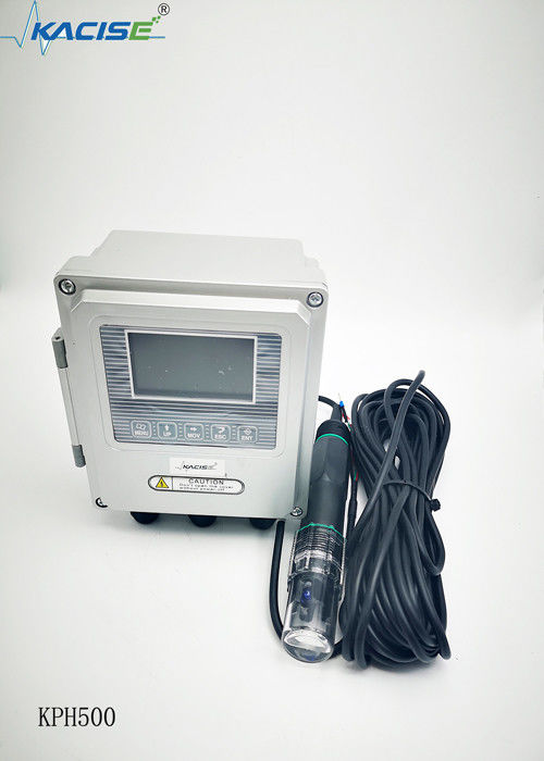 KPH500 Capteur PH Analyseur de qualité de l'eau avec plage de mesure 0-14PH Compensation automatique de la température et communication 485