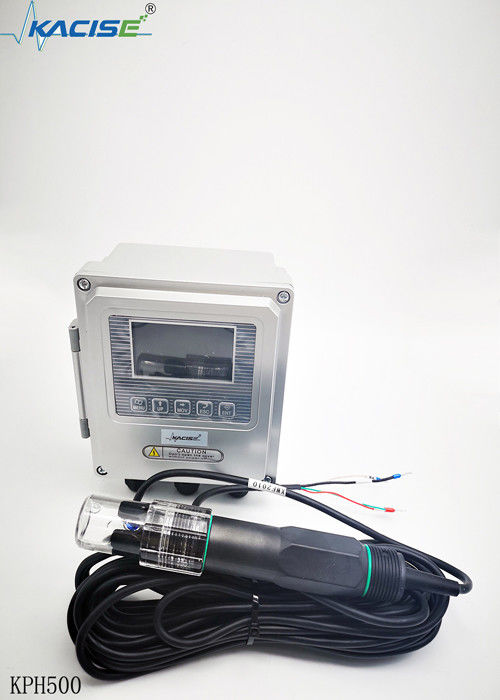 KPH500 Capteur PH Analyseur de qualité de l'eau avec plage de mesure 0-14PH Compensation automatique de la température et communication 485