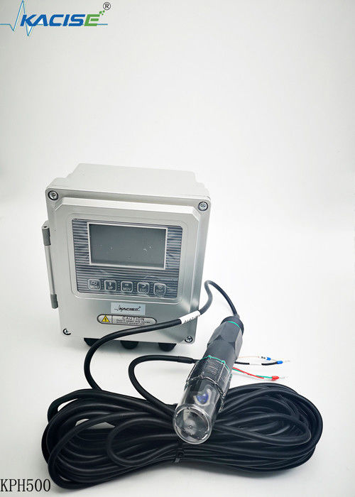 KPH500 Capteur PH Analyseur de qualité de l'eau avec plage de mesure 0-14PH Compensation automatique de la température et communication 485