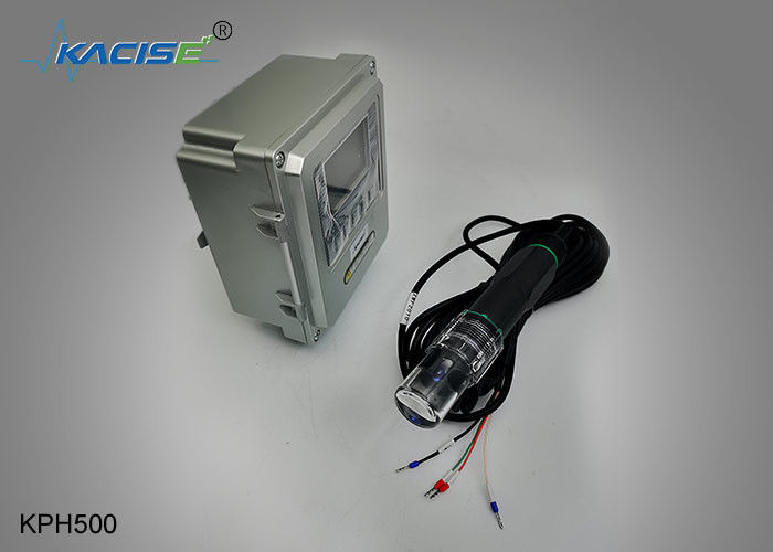 PVC de capteur de KPH500 PH/ORP, compact, flexible et facile à utiliser, noir, centre serveur gris de mètre, essai de qualité de l'eau.