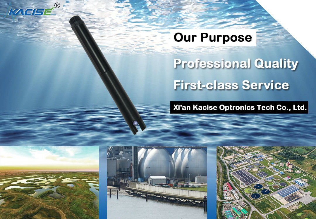 Pour la communication en ligne immersive d'acide de mesure de qualité de l'eau et de capteur RS485 de la solution pH de base