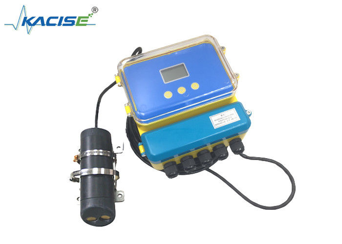 Mètre de débit Doppler à ultrasons de type fractionné avec sortie RS485 et batterie alimentée pour la mesure de la profondeur de l'eau de 0,02 m ∼ 10,00 m