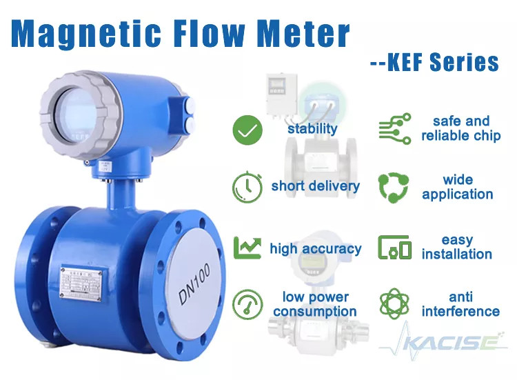 Canalisation électromagnétique intelligente 20ma/Rs485 d'eau du robinet de compteur de débit de l'eau