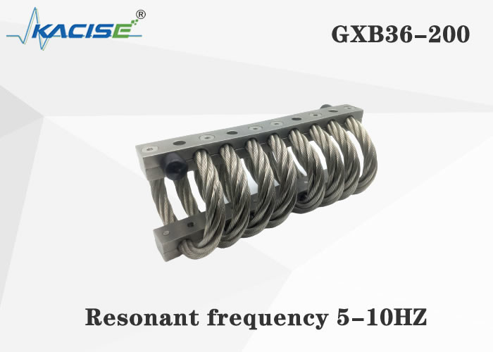 Isolateur de câble métallique hélicoïdal anti-choc GXB36-200 avec absorption d'énergie et isolation des vibrations