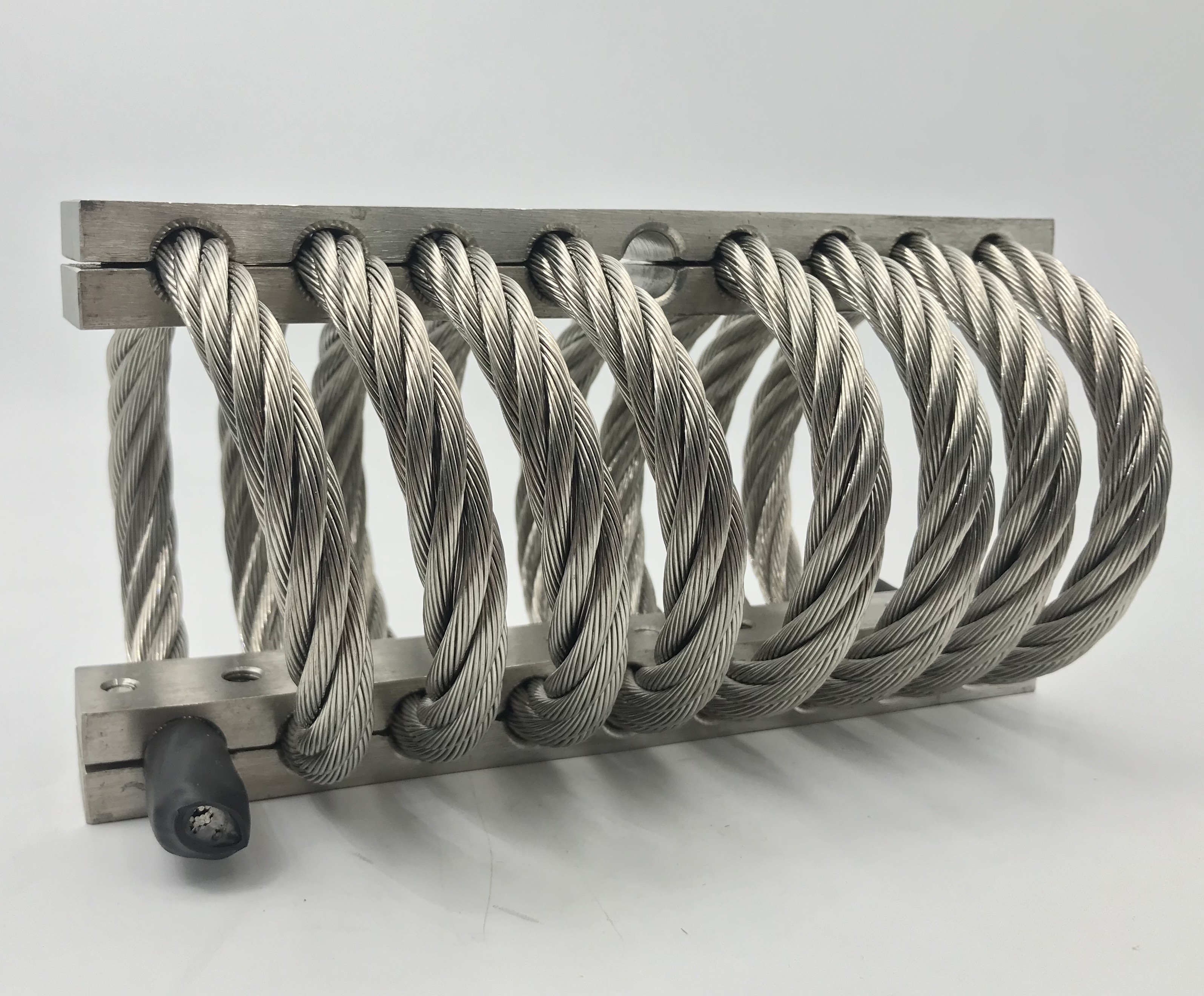 Amortisseur de vibration adapté aux besoins du client de fil de trous de montage pour le moteur industriel