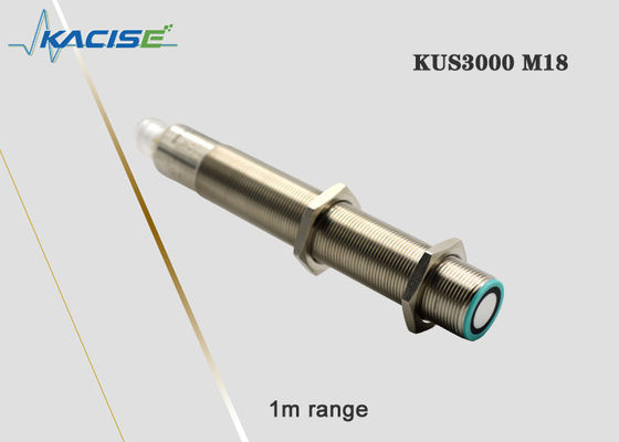 KUS3000 M18 Capteur de proximité ultrasonique compact avec haute répétabilité et classe de protection IP65