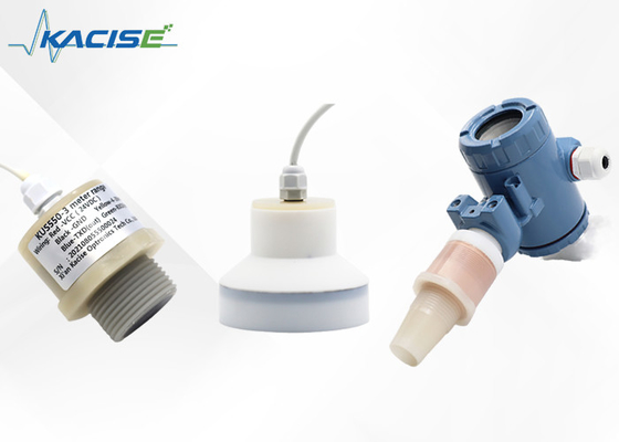 Capteur à ultrasons anti-corrosion PTFE / PVDF KUS pour mesure de niveau et de distance en environnement corrosif