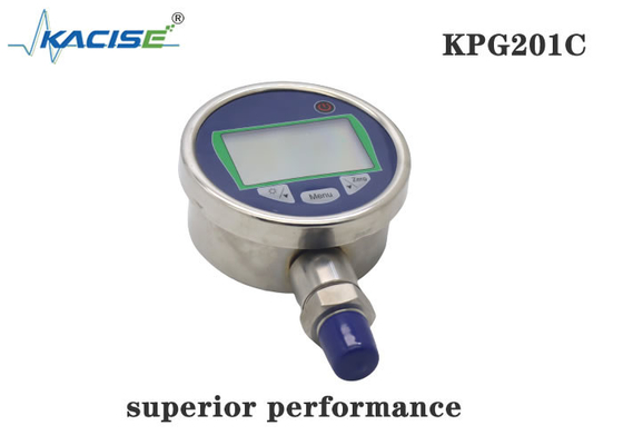Lithium de capacité élevée d'indicateur de pression de Digital de précision de KPG201C à piles
