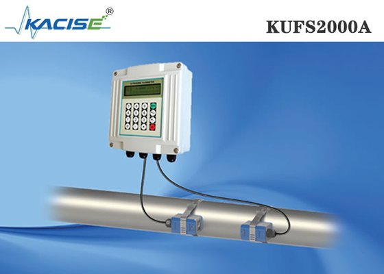 Mur ultrasonique de compteur de débit eau fendue/en tuyau montant KUFS2000A