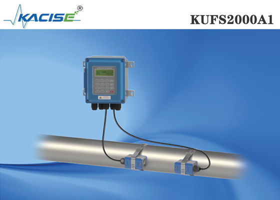 DN32 - bride DN6000 sur le débitmètre ultrasonique fixé au mur de capteur de mètre d'écoulement d'eau