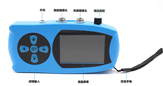 Capteur ultrasonique portatif utilisant l'interface RS485 et le protocole Modbus pour la mesure de la profondeur sous-marine