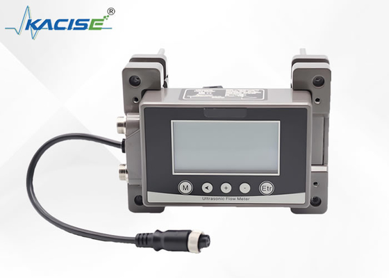 Mètre de débit ultrasonique KUF100 Mètre de chaleur froide en option Sortie 4-20mA Plastique industriel